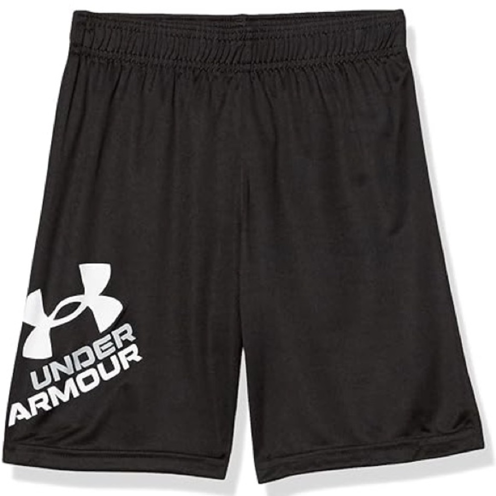 Under Armour 4T Basketball Short Athletic Shorts UA Neutral Black White